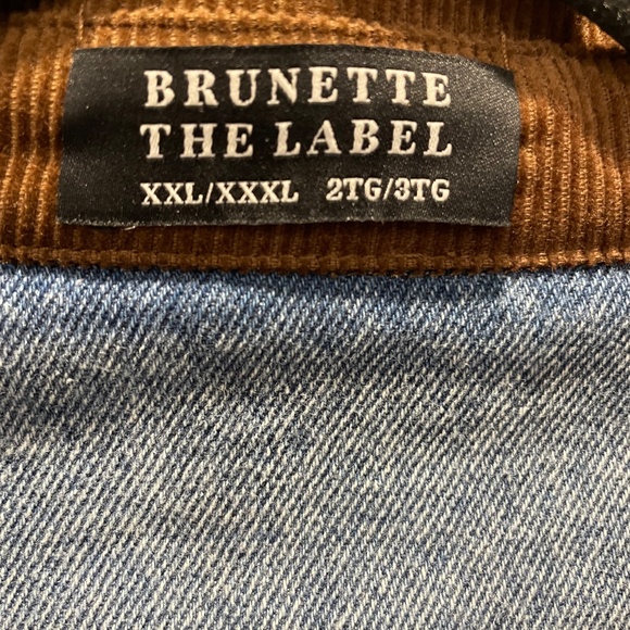 NWOT Magali Denim Jacket BRUNETTE The Label 2x/3x - Picture 9 of 9